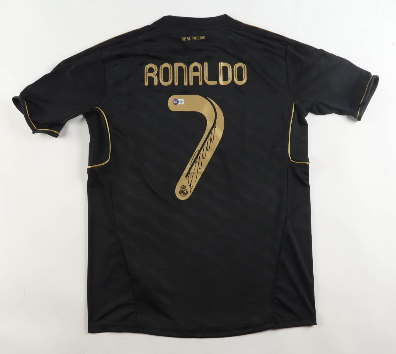 Cristiano Ronaldo Signed Real Madrid F.C. Adidas Authentic Jersey (Beckett) at PristineAuction.com Cristiano Ronaldo Signed Real Madrid F.C. Adidas Authentic Jersey (Beckett) at PristineAuction.com