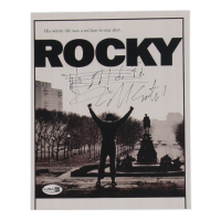 Bill Conti Signed "Rocky" 8x10 Photo with Hand-Sketched Musical Notation (JSA) at PristineAuction.com