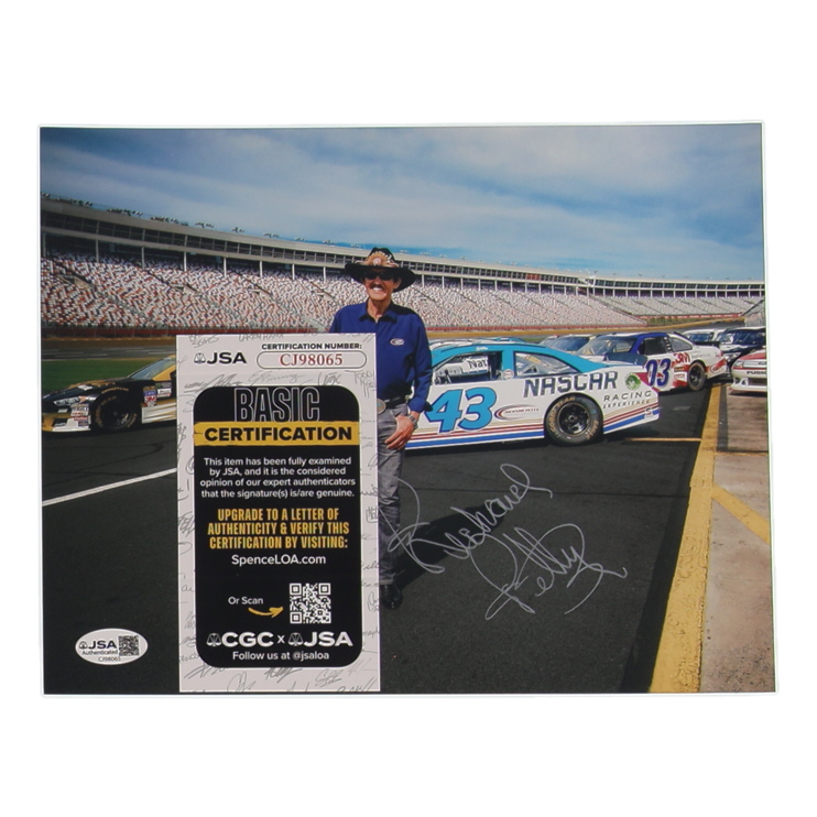 Richard Petty Signed NASCAR 8x10 Photo (JSA) at PristineAuction.com Richard Petty Signed NASCAR 8x10 Photo (JSA) at PristineAuction.com