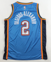 Shai Gilgeous-Alexander Signed Thunder Nike Authentic Jersey (PSA) at PristineAuction.com