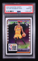 Victor Wembanyama 2023-24 Hoops Haunted Hoops #282 RC (PSA 10) at PristineAuction.com