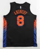 OG Anunoby Signed Knicks Jordan Authentic Jersey (PSA) at PristineAuction.com