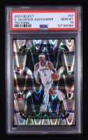 Shai Gilgeous-Alexander 2023-24 Select Prizms Tectonic #57 (PSA 10) at PristineAuction.com