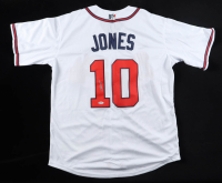 Chipper Jones Signed Braves Nike Authentic Jersey (Beckett) at PristineAuction.com