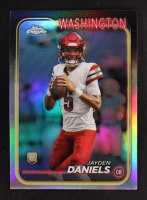 Jayden Daniels 2024 Topps Chrome Refractors #201 RC at PristineAuction.com