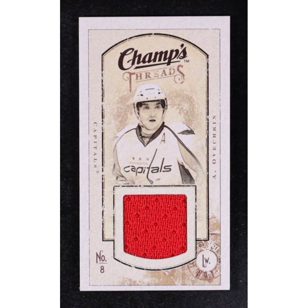 Alexander Ovechkin 2009-10 Upper Deck Champ's Hall of Legends Memorabilia #HLAO at PristineAuction.com