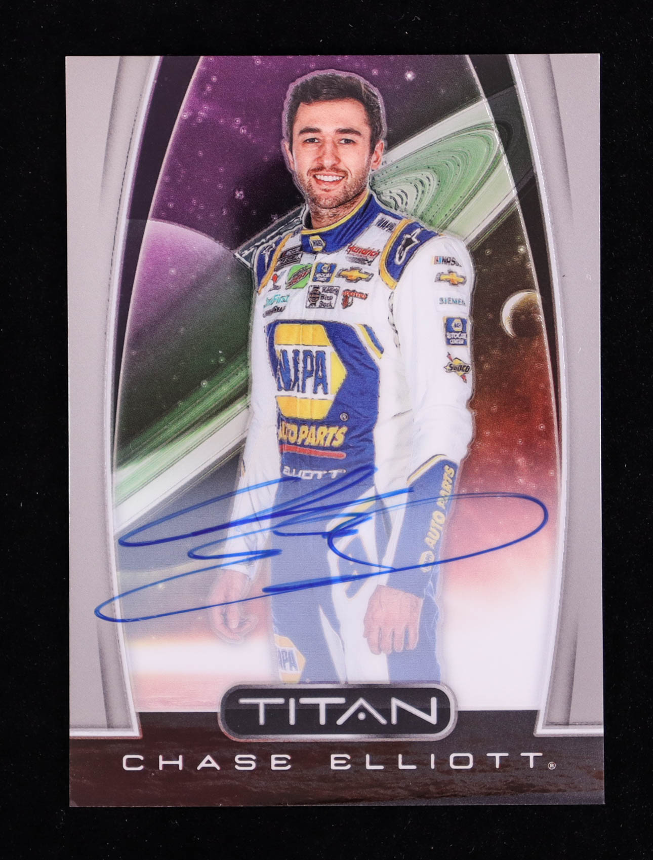 Chase Elliott 2020 Panini Titan Autographs #11 #05/15 at PristineAuction.com Chase Elliott 2020 Panini Titan Autographs #11 #05/15 at PristineAuction.com