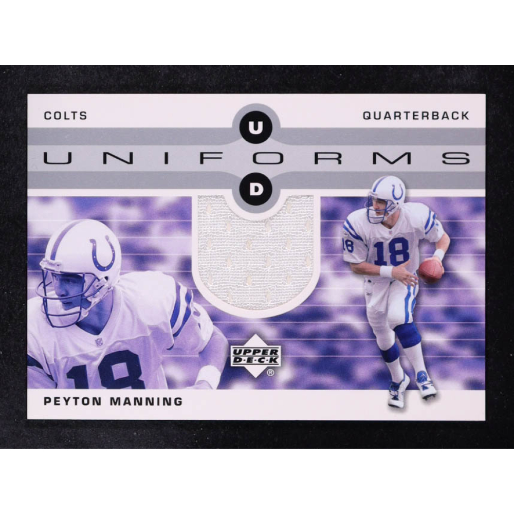 Peyton Manning 2002 Upper Deck Uniforms #UDUPM at PristineAuction.com