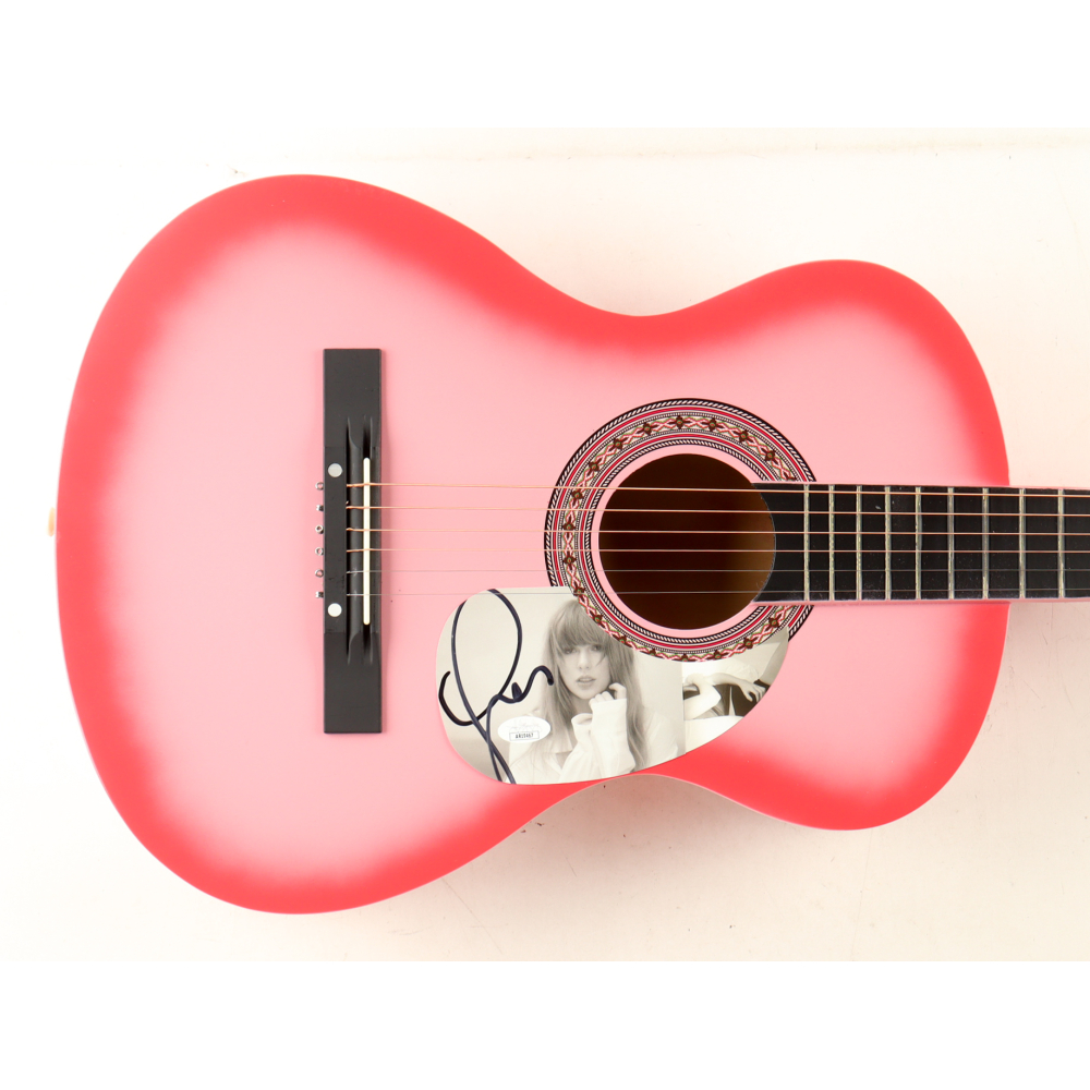 Taylor Swift Guitar with Signed Custom Insert Pickguard (JSA) at PristineAuction.com