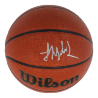Yang Hansen Signed NBA Finals Trophy Special Edition Basketball (PSA) at PristineAuction.com