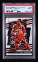 Hakeem Olajuwon 2024 Panini National Convention VIP Gold Packs White Sparkles #24 (PSA 9) at PristineAuction.com