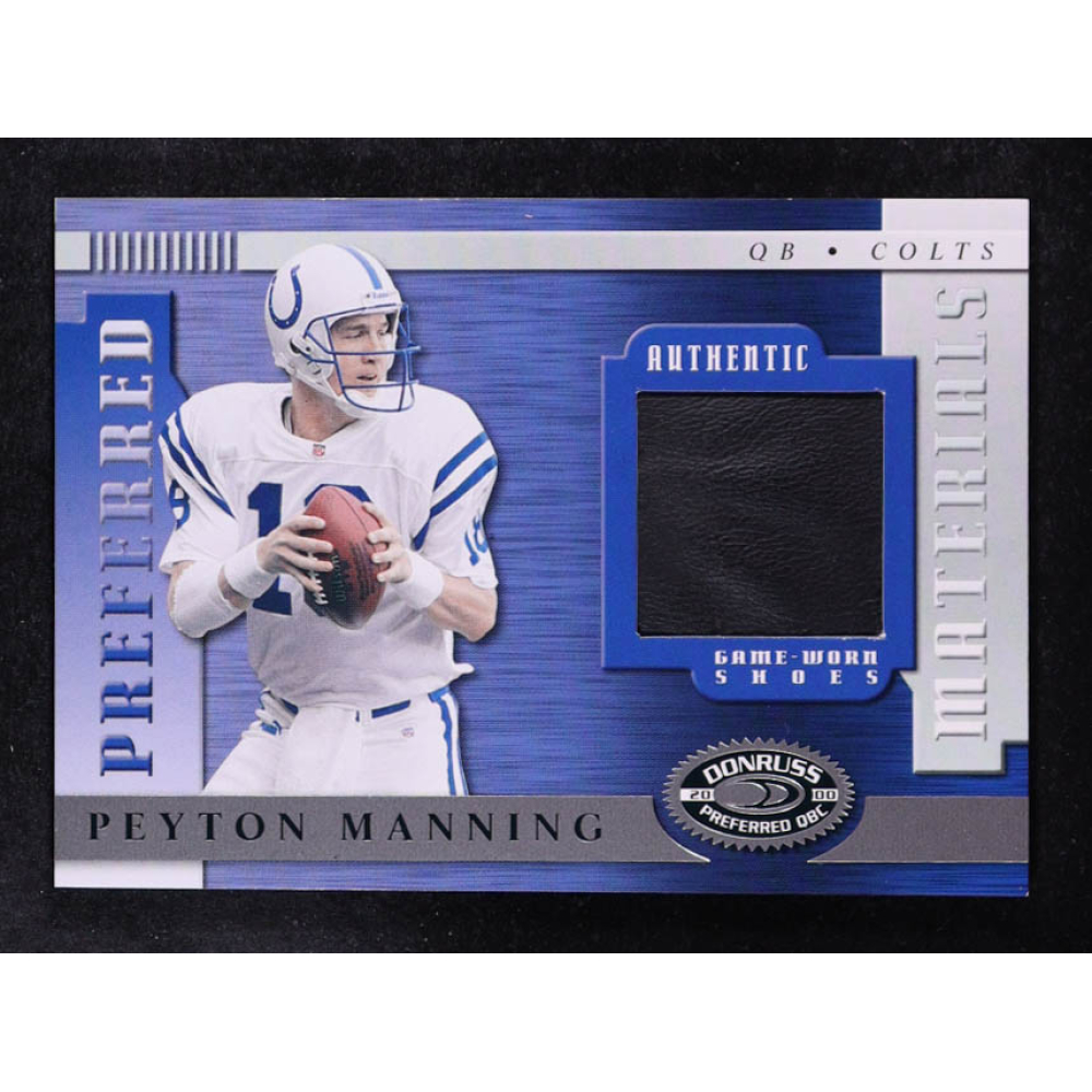 Peyton Manning 2000 Donruss Preferred Materials #PM9 #106/125 at PristineAuction.com