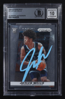 Jaylen Wells Signed 2024-25 Panini Prizm #21 RC (BGS | Autograph Graded BGS 10) at PristineAuction.com