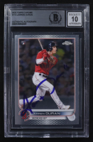 Jarren Duran Signed 2022 Topps Chrome #113 RC (BGS | Autograph Graded BGS 10) at PristineAuction.com