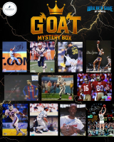GOAT 8&times;10 Mystery Box Featuring Brady, Skenes, Trout, Manning, Aaron, Bird, Montana, Abdul-Jabbar, O&rsquo;Neal & Many More! at PristineAuction.com