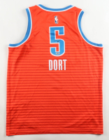 Luguentz Dort Signed Thunder Jordan Authentic Jersey (PSA) at PristineAuction.com