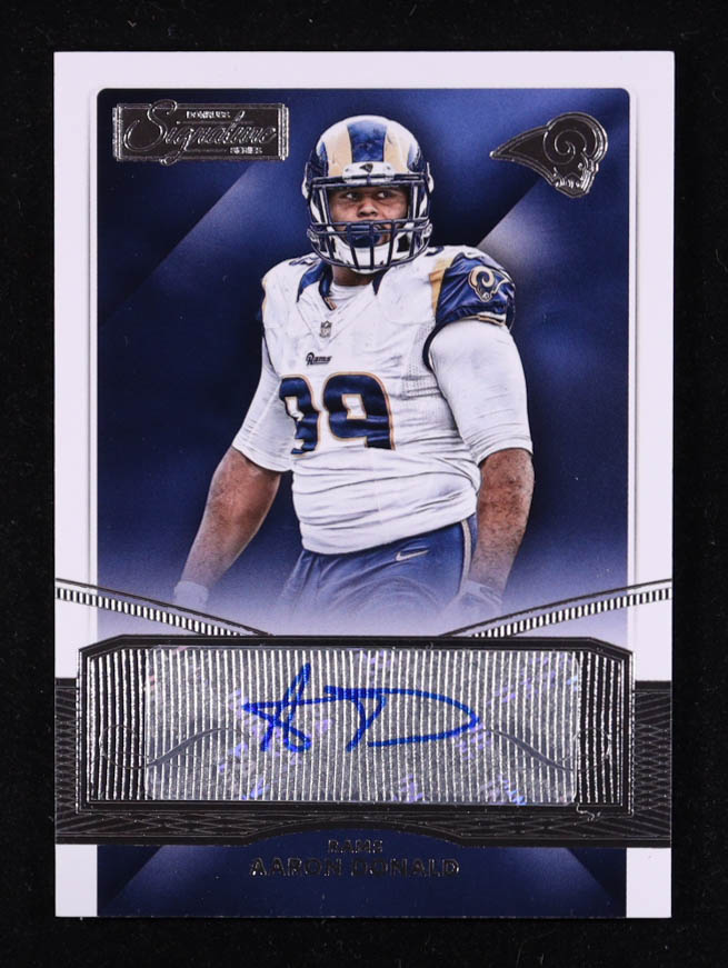 Aaron Donald 2015 Donruss Signature Series #1 at PristineAuction.com Aaron Donald 2015 Donruss Signature Series #1 at PristineAuction.com