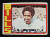 O.J. Simpson 1972 Topps #160 at PristineAuction.com