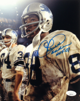 Charlie Sanders Signed Lions 8x10 Photo Inscribed "HOF 07" (JSA) at PristineAuction.com