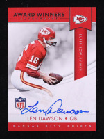 Len Dawson 2017 Panini Award Winning Autographs #AWALD at PristineAuction.com