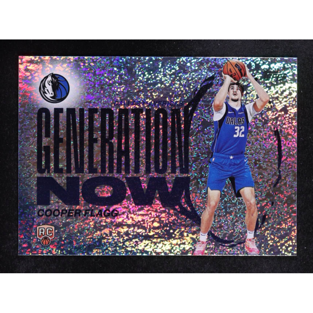Cooper Flagg 2025-26 Topps Generation Now Holo Foil #GN1 RC at PristineAuction.com