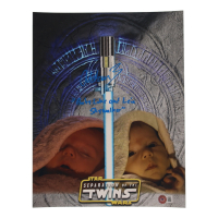 Aidan Barton Signed "Star Wars: Revenge Of The Sith" 11x14 Photo Inscribed "Baby Luke and Leia Skywalker" (Beckett) at PristineAuction.com