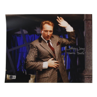 Jeffrey Jones Signed "Beetlejuice" 11x14 Photo Inscribed "Charles Deetz" (Beckett) at PristineAuction.com