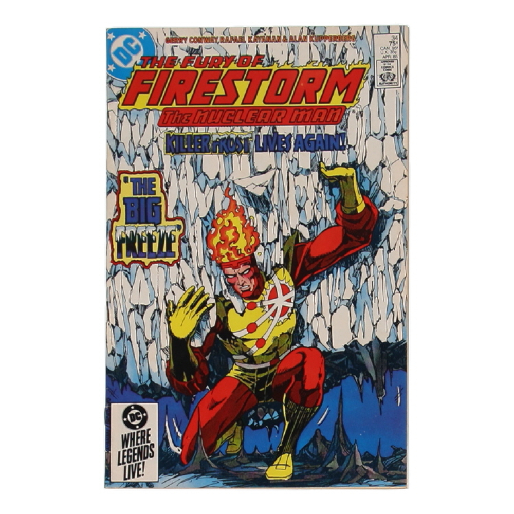 1985 "The Fury of Firestorm" Issue #34 DC Comic Book at PristineAuction.com