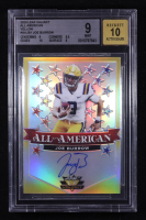 Joe Burrow 2020 Leaf Valiant All American Yellow #AAJB1 #4/10 RC (BGS 9 | Autograph Graded BGS 10) at PristineAuction.com