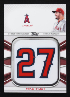 Mike Trout 2022 Topps Commemorative Player Jersey Number Medallions #JNMMT at PristineAuction.com