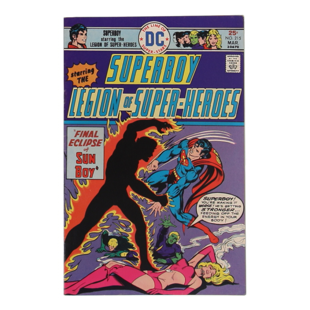 1976 "Superboy" Issue #215 DC Comic Book at PristineAuction.com