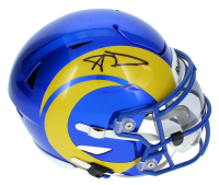 Aaron Donald Signed Rams Mid-Size Speedflex Helmet (Beckett) at PristineAuction.com