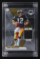 Terry Bradshaw 2024 Jersey Fusion Game Used Swatch #TB80 at PristineAuction.com