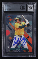 Nick Kurtz Signed 2025 Topps Finest #10 RC (BGS | Autograph Graded BGS 10) at PristineAuction.com