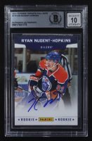 Ryan Nugent-Hopkins Signed 2011-12 Panini Toronto Fall Expo RC #7 (BGS | Autograph Graded BGS 10) at PristineAuction.com