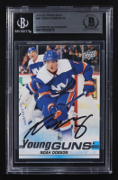 Noah Dobson Signed 2019-20 Upper Deck Young Guns Series 2 RC #481 (BGS) at PristineAuction.com