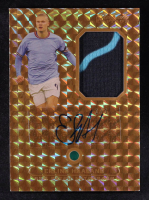 Erling Haaland 2024 Keepsake Edition Gem Patch Autographs Gold Mosaic #129 #1/1 at PristineAuction.com