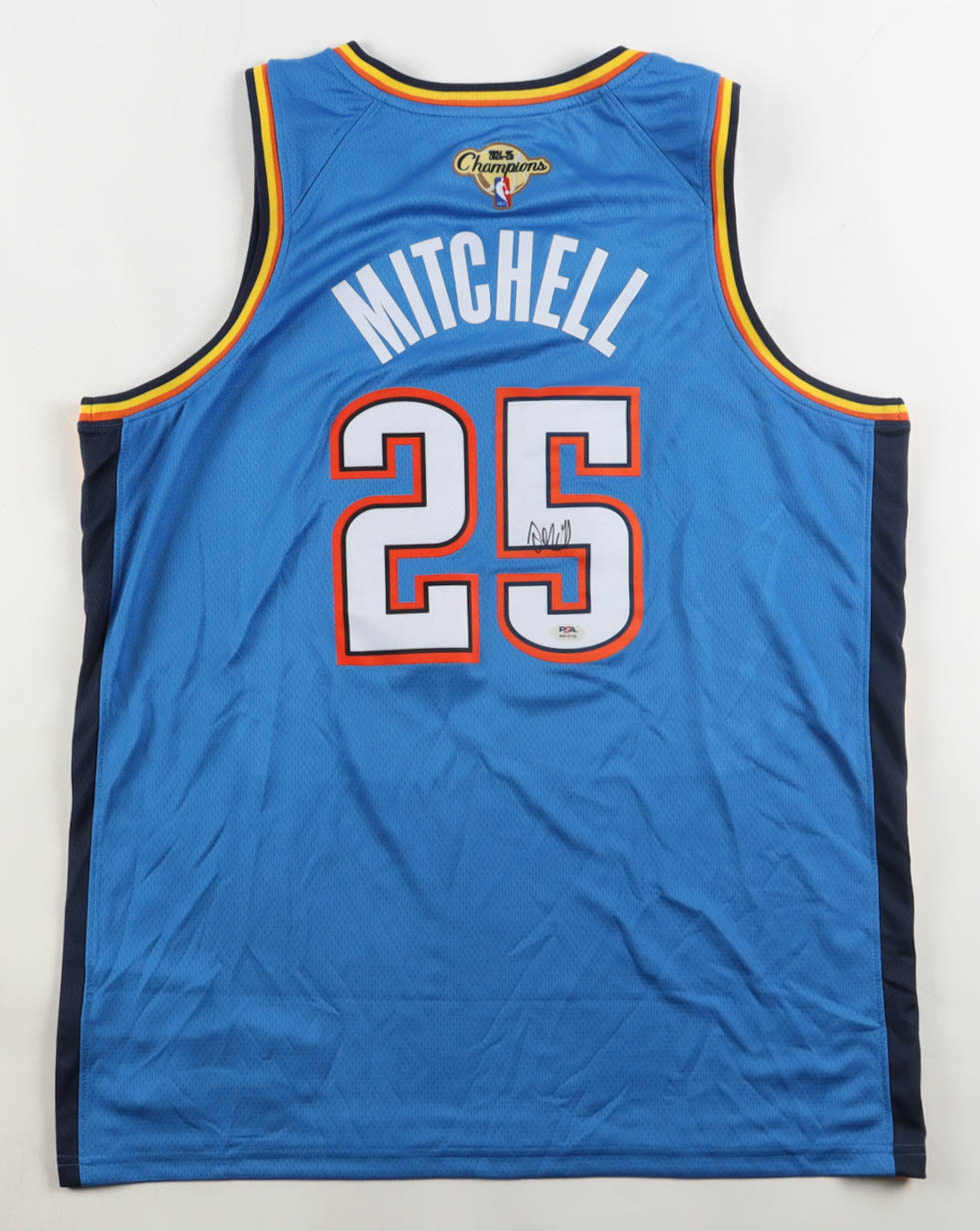 Ajay Mitchell Signed Thunder Nike Authentic Jersey (PSA) at PristineAuction.com Ajay Mitchell Signed Thunder Nike Authentic Jersey (PSA) at PristineAuction.com