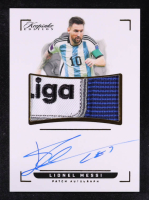Lionel Messi 2022 Keepsake Edition Patch Autograph #KELM #9/45 at PristineAuction.com