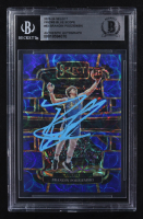 Brandin Podziemski Signed 2023-24 Panini Select Blue Scope Prizms RC #93 #027/249 (BGS) at PristineAuction.com