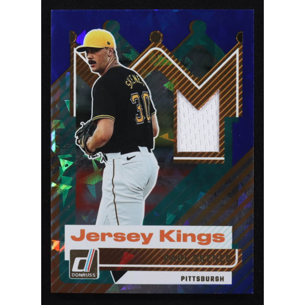 Paul Skenes 2025 Donruss Jersey Kings Orange Ice #19 at PristineAuction.com