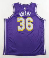 Marcus Smart Signed Lakers Jordan Authentic Jersey (JSA) at PristineAuction.com