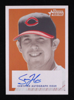 Sam LeCure 2006 Bowman Heritage Signs of Greatness #SL RC at PristineAuction.com