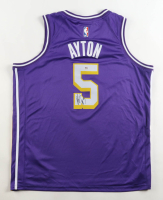Deandre Ayton Signed Lakers Jordan Authentic Jersey (PSA) at PristineAuction.com