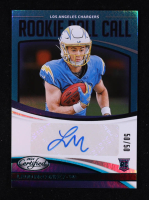 Ladd McConkey 2024 Certified Rookie Roll Call Signatures Mirror Teal #10 #50/50 RC at PristineAuction.com