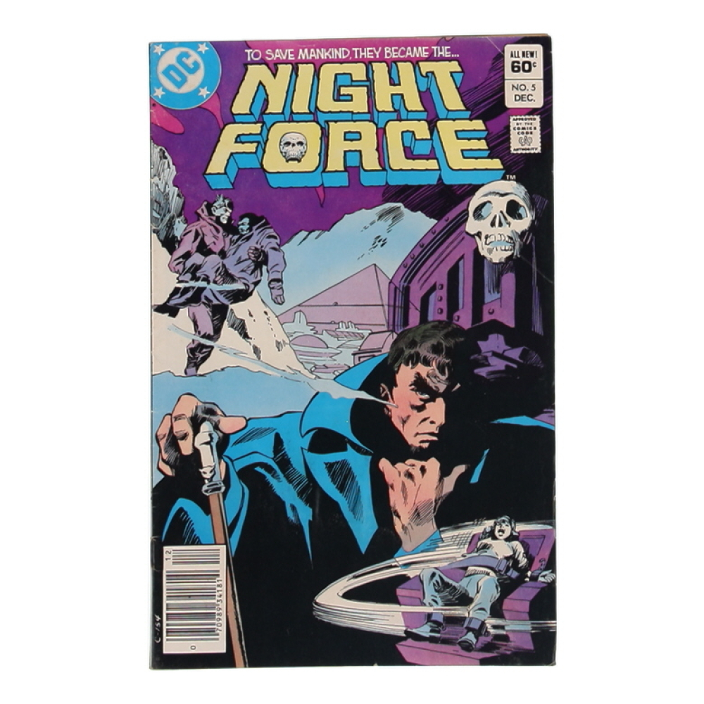 1982 "Night Force" Issue #5 DC Comic Book at PristineAuction.com