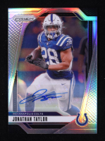 Jonathan Taylor 2024 Panini Prizm Autographs Prizms Silver #121 at PristineAuction.com