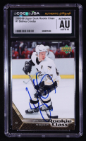 Sidney Crosby Signed 2005-06 Upper Deck Rookie Class #1 RC (CGC Encapsulated) at PristineAuction.com