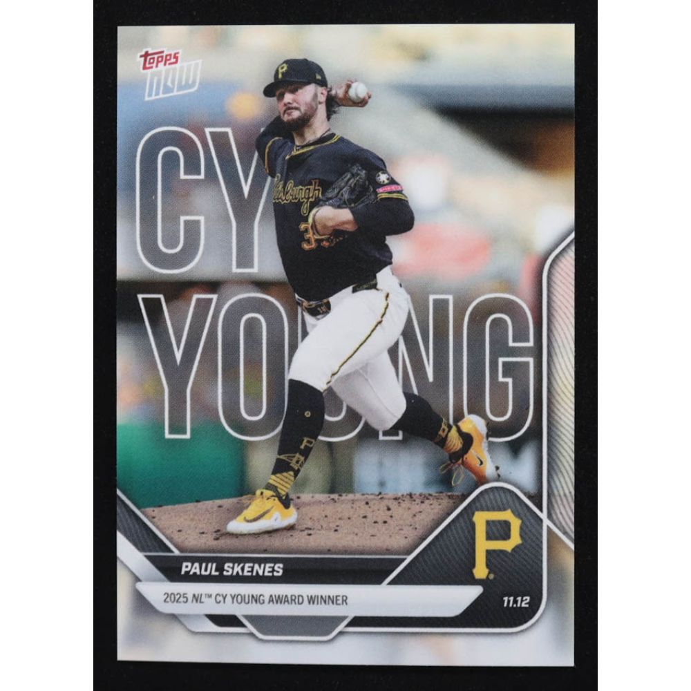 Paul Skenes 2025 Topps Now Off Season #OS4 at PristineAuction.com
