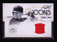 Chipper Jones 2011 Prime Cuts Icons Materials #27 #01/99 at PristineAuction.com